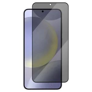 Стъклен Протектор 5D Full Glue PRIVACY за Samsung Galaxy S24 FE, Черен