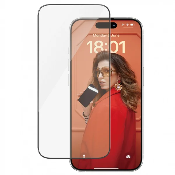 Стъклен Протектор PanzerGlass за iPhone 15 Pro, Ultra-Wide Fit 2