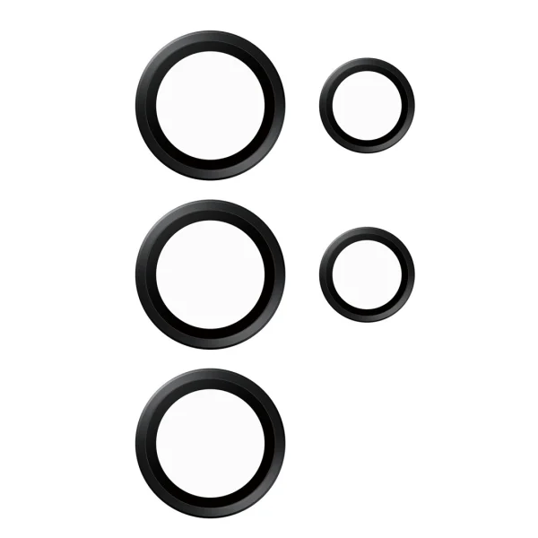 Glass Camera Protector PanzerGlass Hoops Lens Protector for Samsung Galaxy S24 Ultra, Black 4