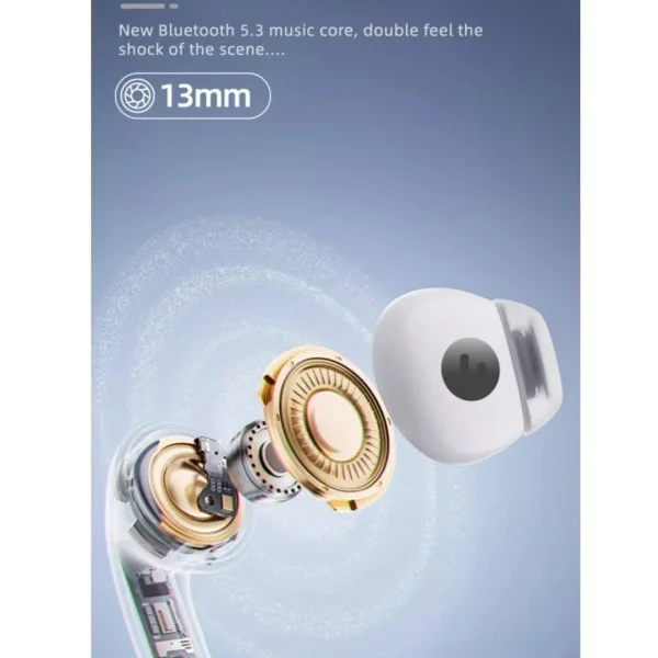 Слушалки TWS SWISSTEN Focus Bluetooth ANC Earphones, Бял 4