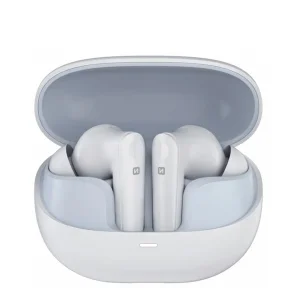 Слушалки TWS SWISSTEN Focus Bluetooth ANC Earphones, Бял
