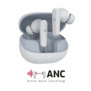 Слушалки TWS SWISSTEN Focus Bluetooth ANC Earphones, Бял 2