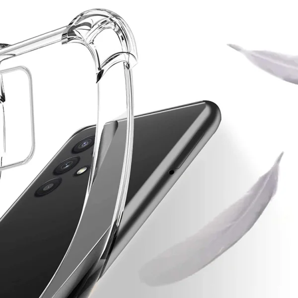 Силиконов калъф Jelly Roar за Samsung Galaxy A32 5G, Прозрачен 2