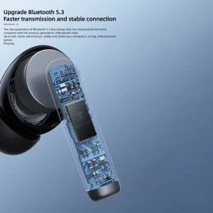 Слушалки TWS SWISSTEN Focus Bluetooth ANC Earphones, Черен 3