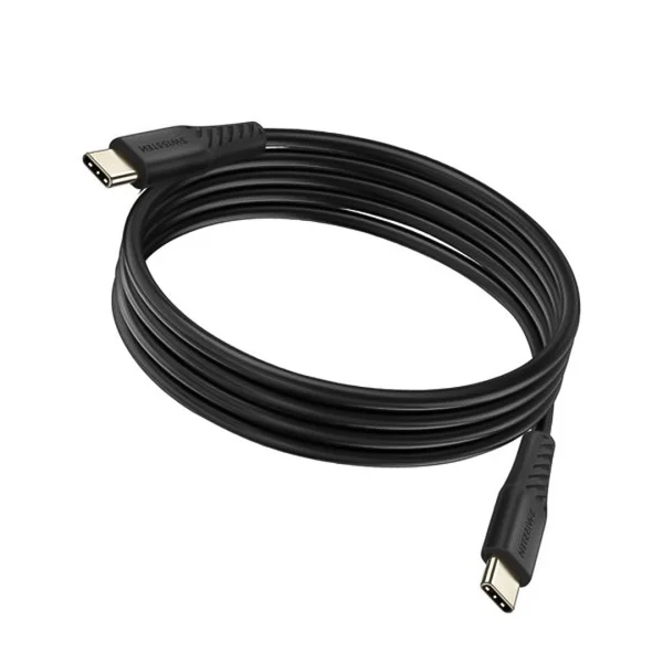 Кабел SWISSTEN USB-C към USB-C, Power Delivery, 5A, 100W,1.5m, Черен 2