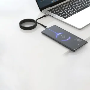 Магнитен кабел SWISSTEN Magnetic USB-C към USB-C, 1m, Черен 5