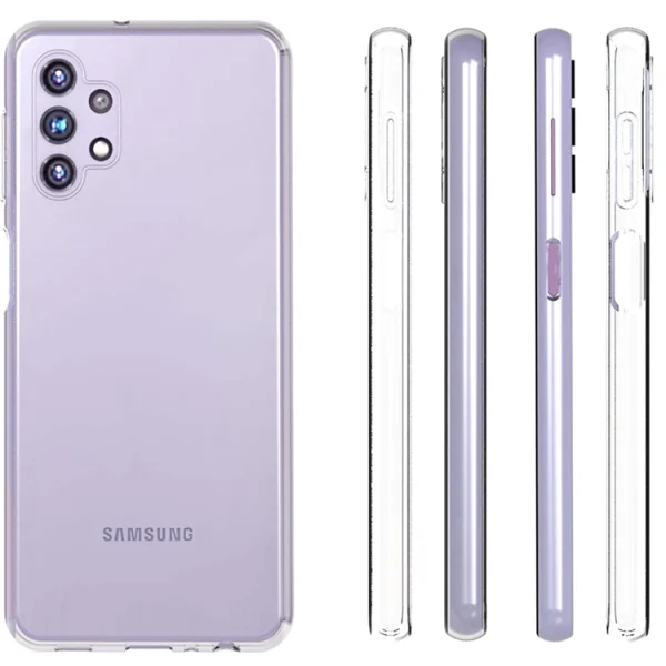 Силиконов калъф за Samsung Galaxy A32 (5G), Прозрачен 4