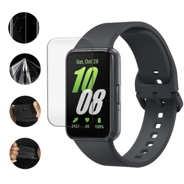 Hydrogel protector for Samsung Galaxy Watch Fit3 1
