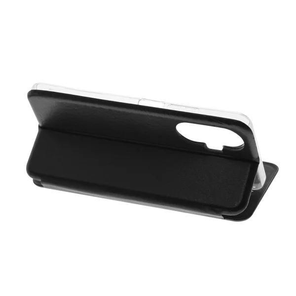 Калъф Тефтер ELEGANCE за Realme C55 4G, Черен 2