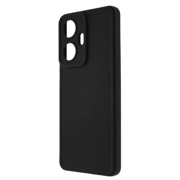 Силиконов калъф Matte за Realme C55, Черен 2