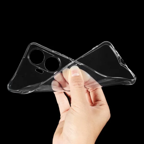 Silicone case for Realme C55, 0.5mm, Transparent 4