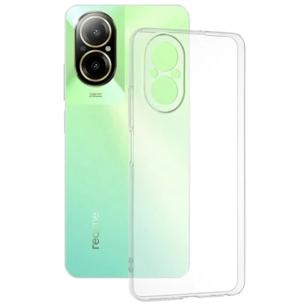 Силиконов калъф за Realme C67 4G, 0.5mm, Прозрачен 1