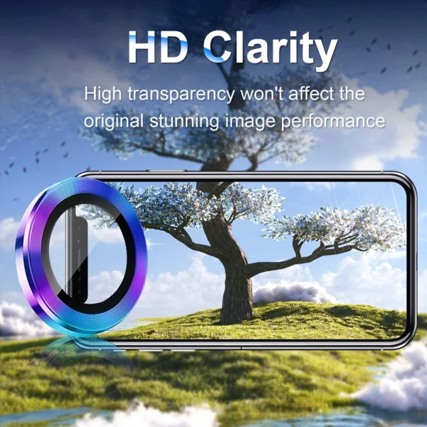 Стъклени протектори за камера Lens Fulm за Samsung Galaxy A55 5G, Многоцветен 2