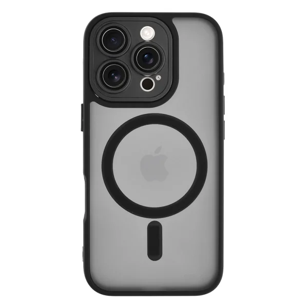 Shockproof Case MagSF TP-27 for iPhone 16 Pro, Black 1
