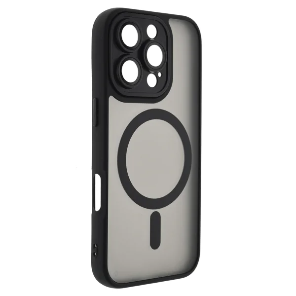 Shockproof Case MagSF TP-27 for iPhone 16 Pro, Black 4