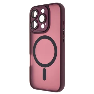 Shockproof case MagSF TP-27 for iPhone 16 Pro, Bordeaux 4