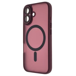 Shockproof MagSF TP-27 Case for iPhone 16 Plus, Burgundy 4