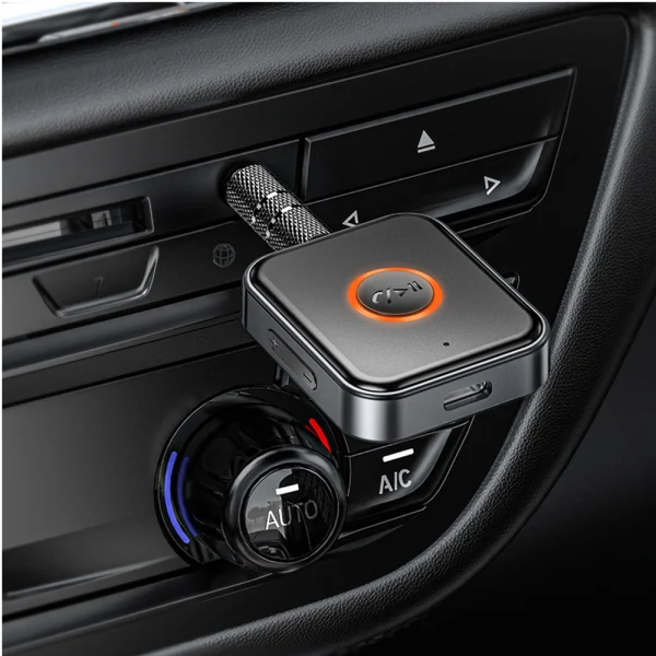 Bluetooth receiver Borofone BC55 Suave 3.5mm, Black 3