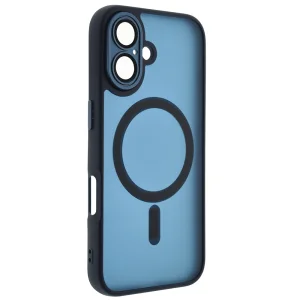 Shockproof case MagSF TP-27 for iPhone 16, Dark Blue 3