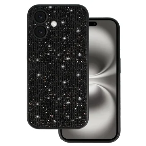 Удароустойчив калъф Flash за iPhone 16 Plus, Черен