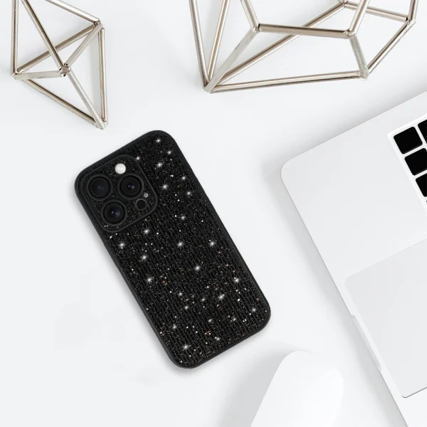 Удароустойчив калъф Flash за iPhone 16 Pro, Черен 5