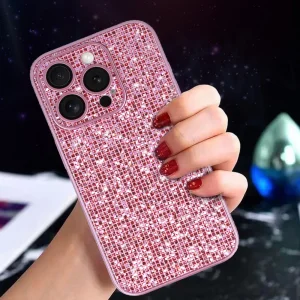 Удароустойчив калъф Flash за iPhone 16 Pro, Розов 4