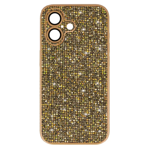 Shockproof Case Flash for iPhone 16, Golden 2