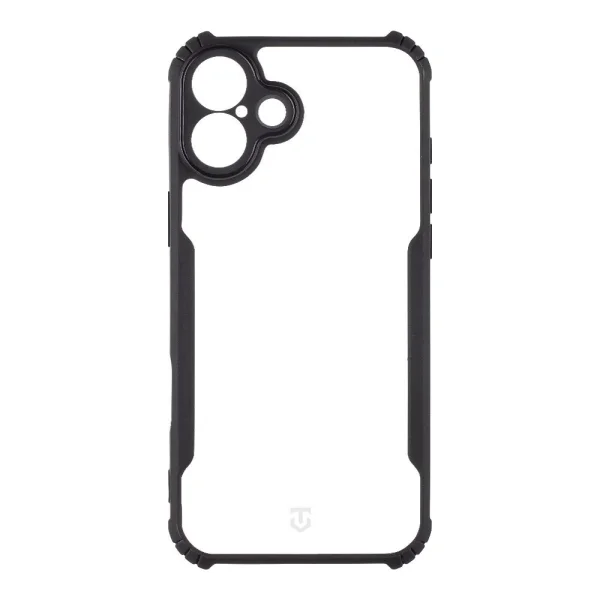 Shockproof case Tactical Quantum Stealth for iPhone 16 Plus, Transparent-black 3