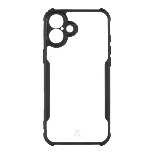 Shockproof case Tactical Quantum Stealth for iPhone 16 Plus, Transparent-black 3