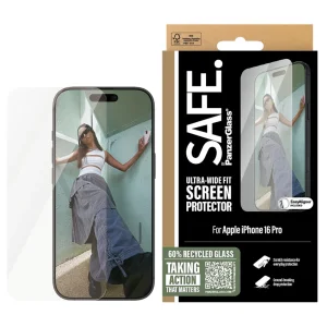 Стъклен Протектор SAFE за iPhone 16 Pro Ultra-Wide Fit