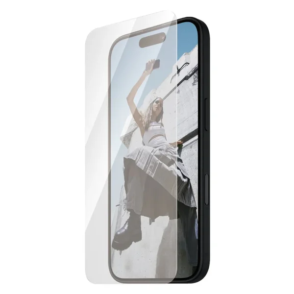 Glass Protector SAFE for iPhone 15 / 16 Ultra-Wide Fit 2