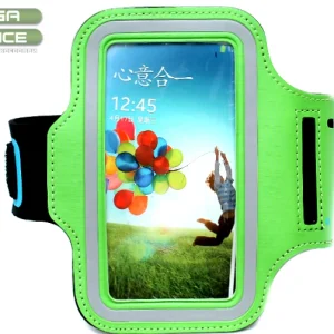 SPORT ARMBAND CASE sport SAMSUNG GALAXY S4 2013 i9500 , Green 3