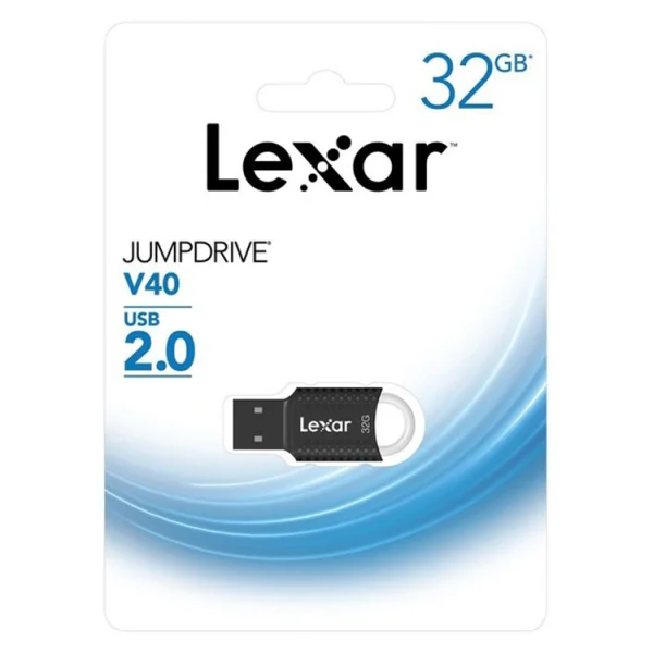 32GB USB Flash Drive Lexar USB 2.0 JumpDrive V40 2