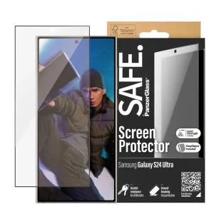 Стъклен Протектор SAFE за Samsung S24 Ultra, Ultra-Wide Fit