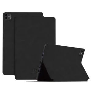 ANNYOJO Wallet Case for iPad Pro 11 2024, Black