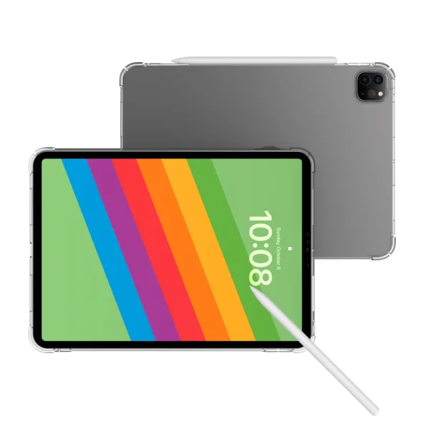 Silicone Case for iPad Pro 11 2024, Transparent 5
