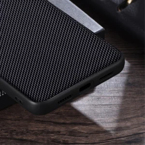 Nylon Coated Silicone Case for Google Pixel 9 / Pixel 9 Pro, Black 4