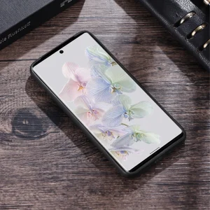Nylon Coated Silicone Case for Google Pixel 9 / Pixel 9 Pro, Black 3