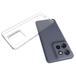 Силиконов калъф за Motorola Edge 50 Neo 5G, Прозрачен 3
