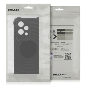 Силконов калъф Matt IMAK UC-6 за Motorola Edge 50 Neo 5G, Черен 5
