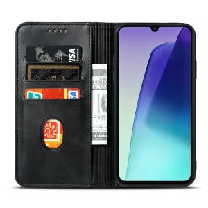 Marva Wallet Book Case for Xiaomi Redmi 14C, Black 3
