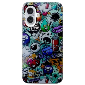 Силиконов калъф за iPhone 16, Комикс