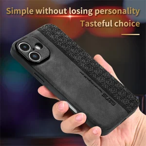 AZNS Shockproof Case for iPhone 16, Black 3