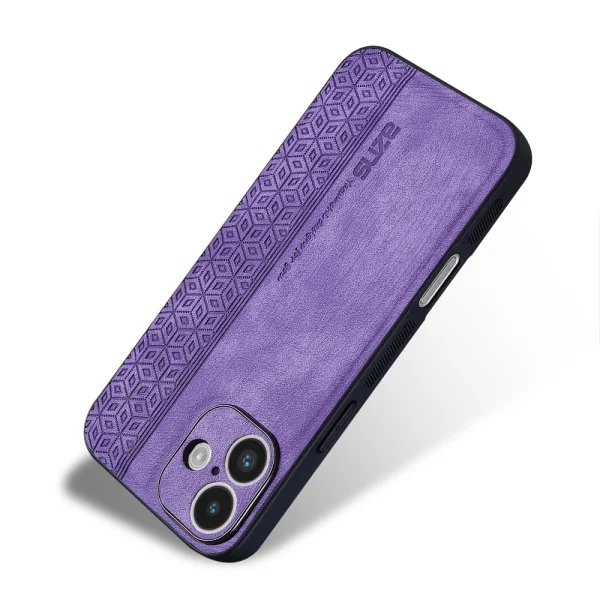 Shockproof AZNS case for iPhone 16, Purple 2
