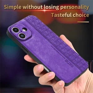 Shockproof AZNS case for iPhone 16, Purple 3