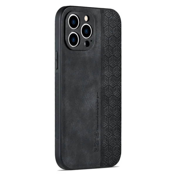 Удароустойчив калъф AZNS за iPhone 16 Pro, Черен 2