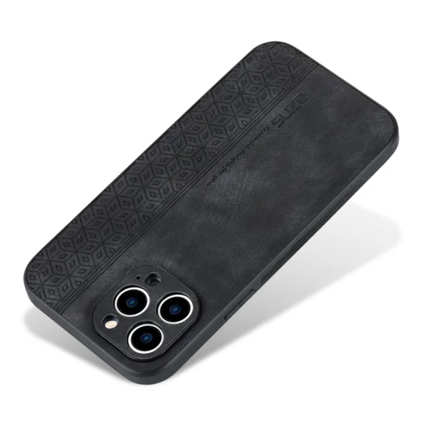 Удароустойчив калъф AZNS за iPhone 16 Pro, Черен 3