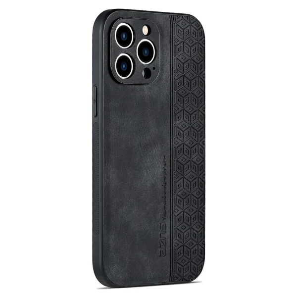 Удароустойчив калъф AZNS за iPhone 16 Pro Max, Черен 2