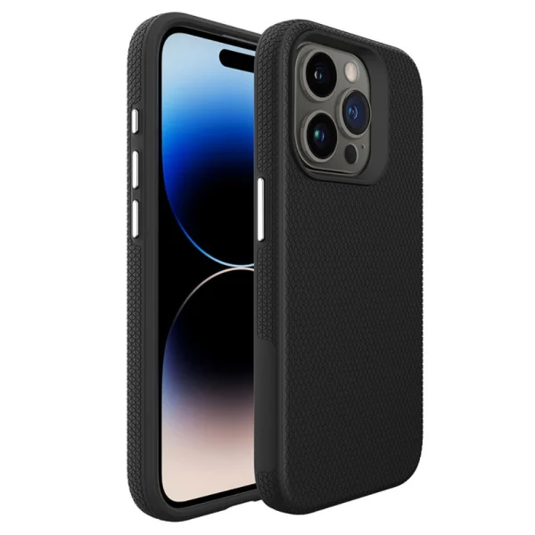 Shockproof Case Liquid Air MagSF for iPhone 16 Pro, Black 1