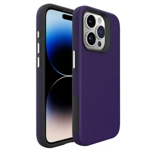Удароустойчив калъф Liquid Air MagSF за iPhone 16 Pro Max, Лилав
